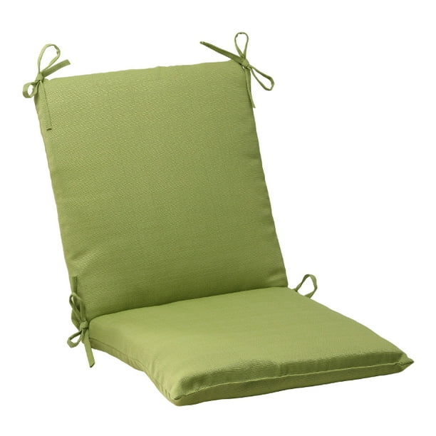 36.5 Solid Dark Gray Outdoor Patio Squared Chair Cushion with Ties 36.5 Solid Dark Gray Outdoor Patio Squared Chair Cushion with Ties